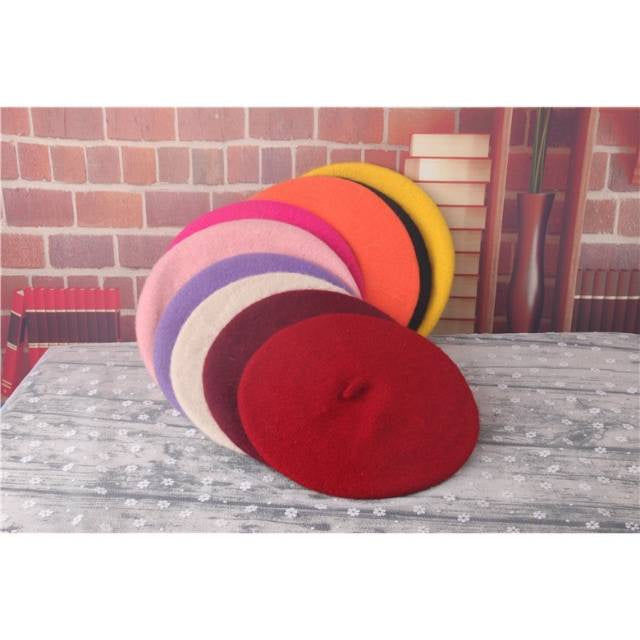 KIDS WOOLEN BARET HAT