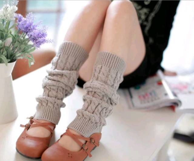 Leg Warmer Knit Crochet