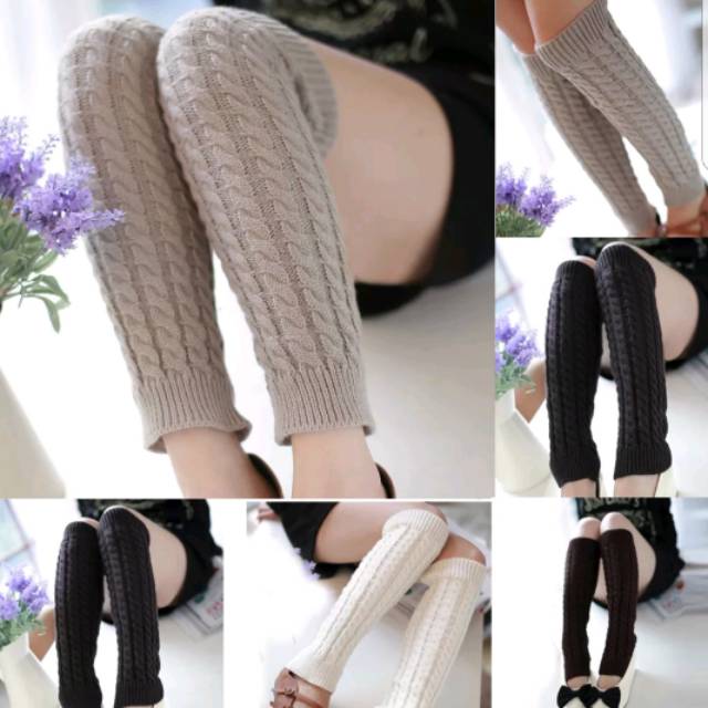 Leg Warmer Knit Crochet
