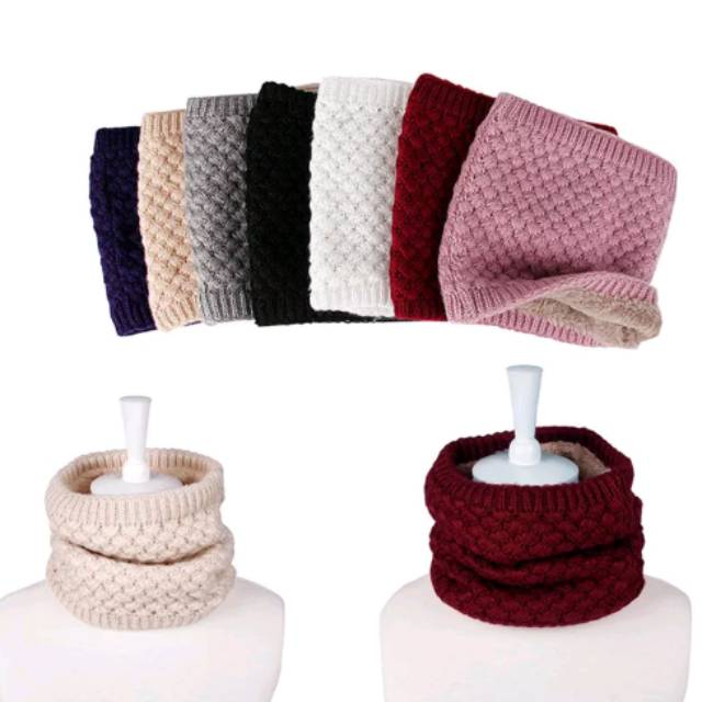 KIDS INFINITY KNITTED NECK SCARF