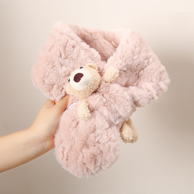 FUR SCARF TEDDY WINTER