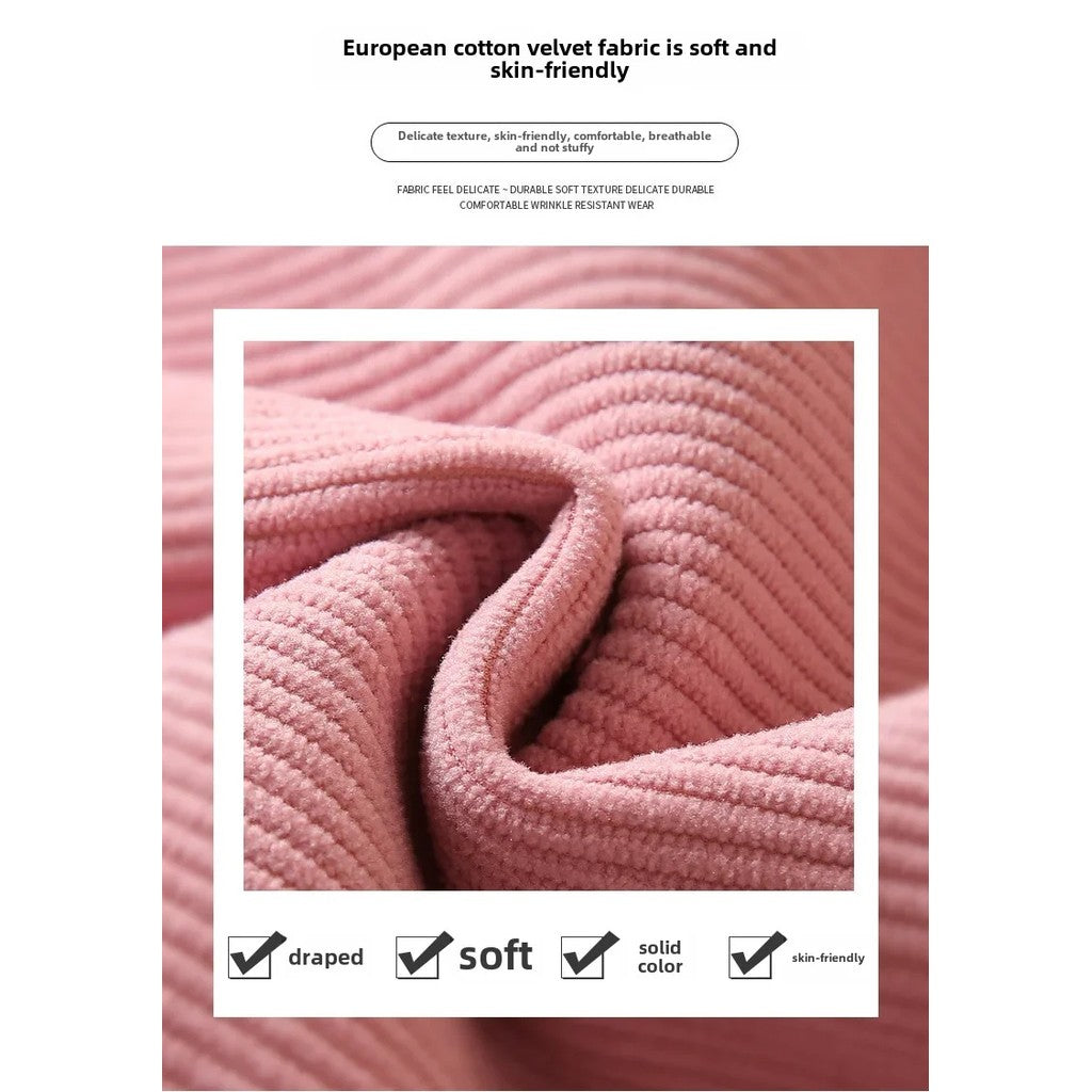CHENILLE THERMAL LONG PANTS
