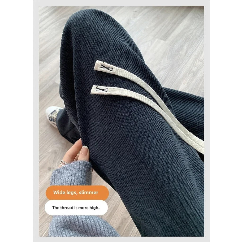 CHENILLE THERMAL LONG PANTS