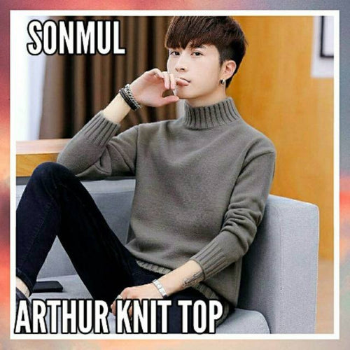 ARTHUR WINTER MAN TURTLENECK KNIT TOP