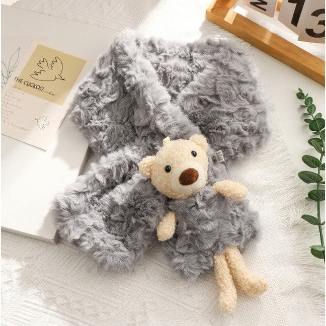 FUR SCARF TEDDY WINTER
