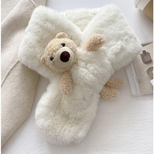 FUR SCARF TEDDY WINTER