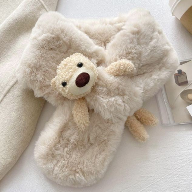 FUR SCARF TEDDY WINTER