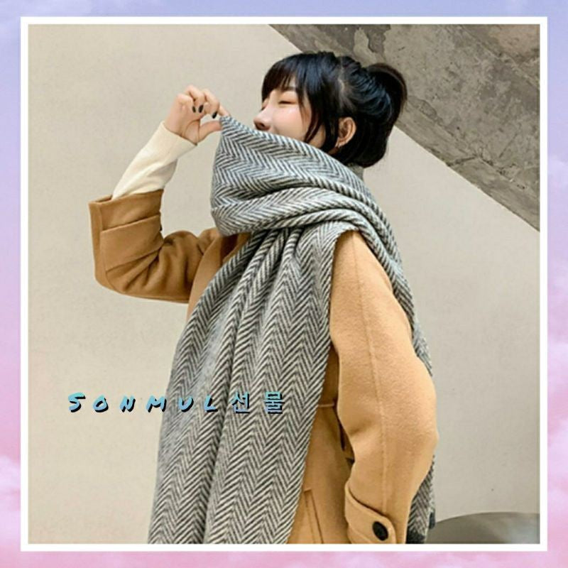 ADELLE LONG SCARF SHAWL