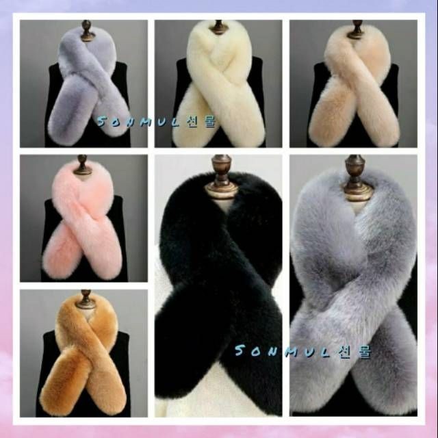VICTOIRE FUR SCARF