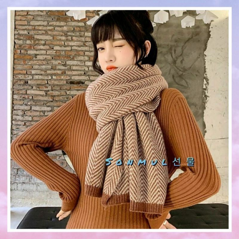 ADELLE LONG SCARF SHAWL
