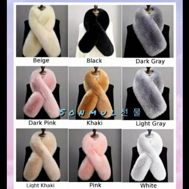 VICTOIRE FUR SCARF