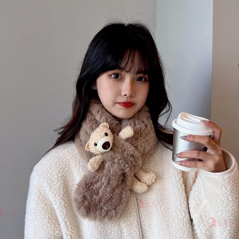 FUR SCARF TEDDY WINTER