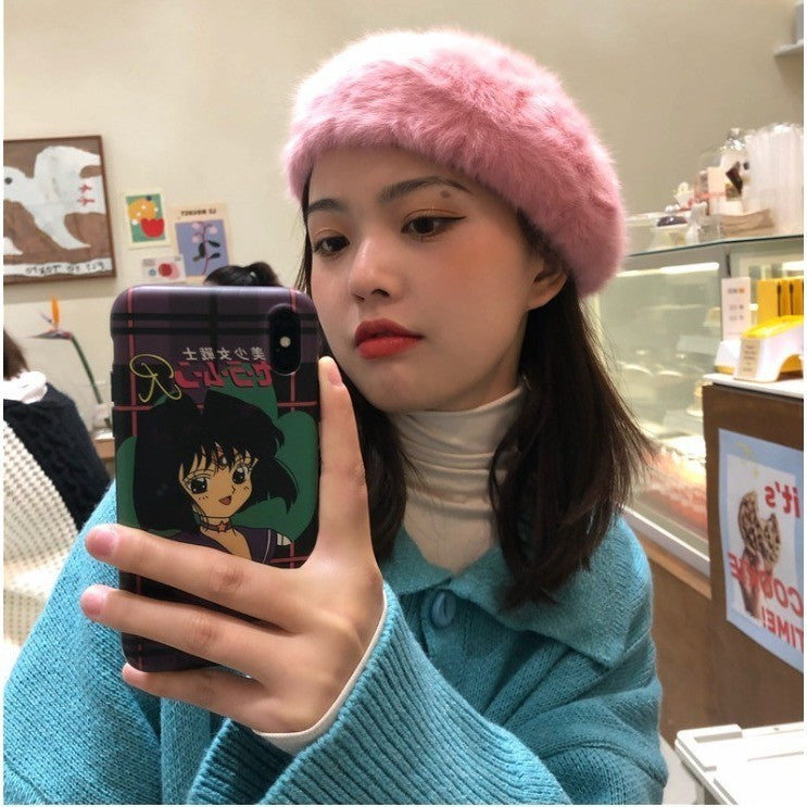 Fur Baret Hat