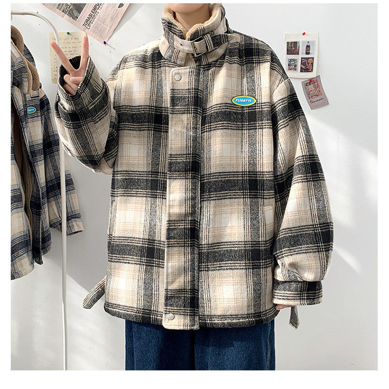 MAN TARTAN JACKET COAT