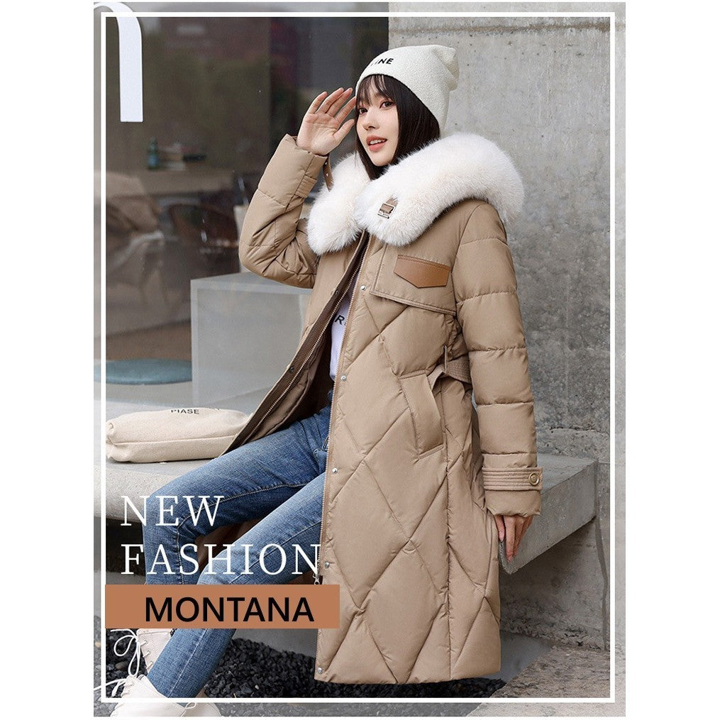 MONTANA WOMAN PADDING PUFFER LONG COAT