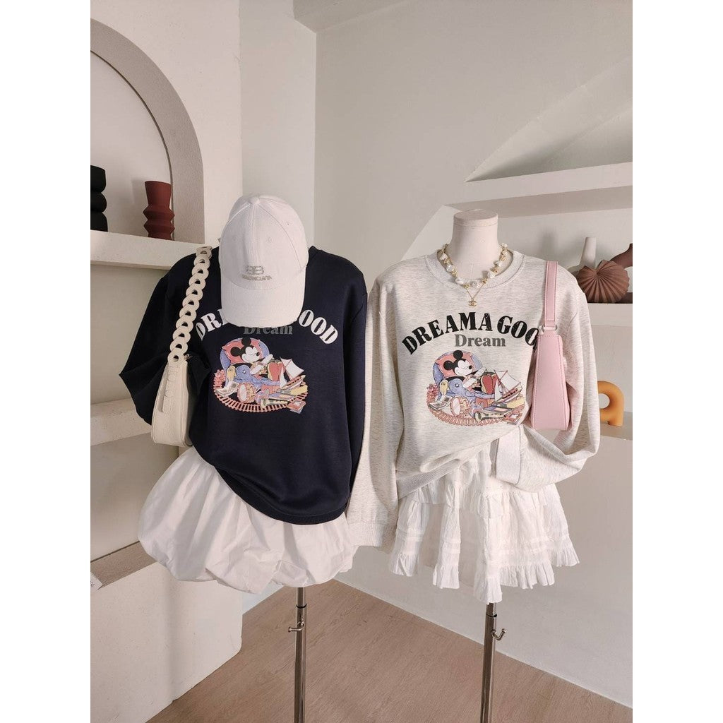 bkkclothe. OVERSIZE GOOD DREAM SWEATER TOP