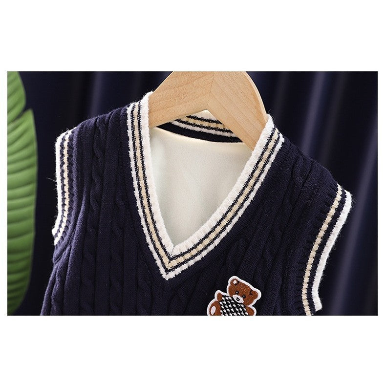 BEARLY - KIDS KNIT VEST