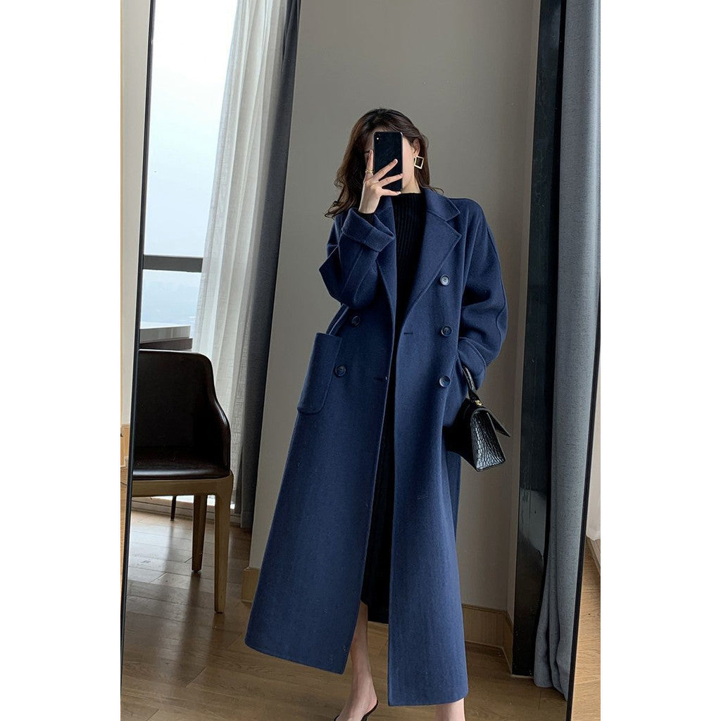 HIKARU WOMAN WOOLEN COAT