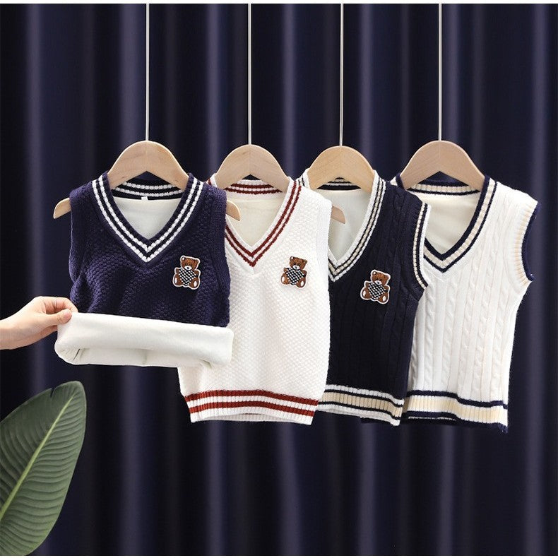 BEARLY - KIDS KNIT VEST