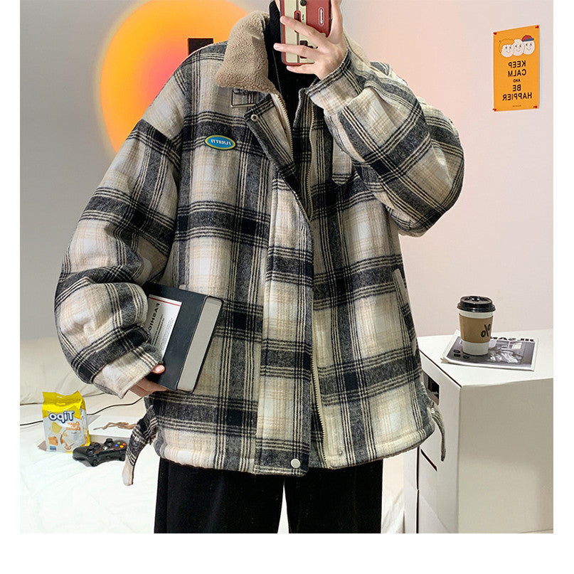 MAN TARTAN JACKET COAT