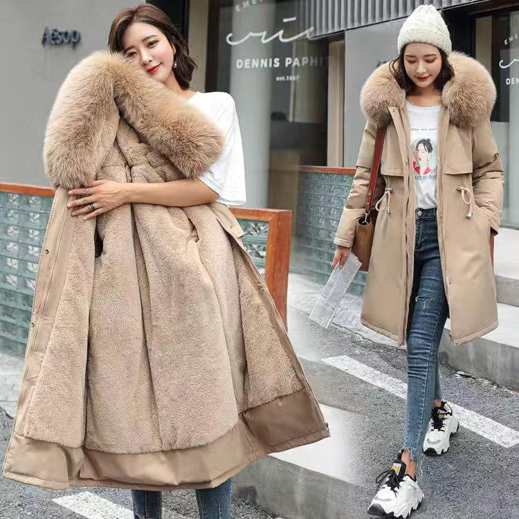 CHELSEA COAT WITH FUR INSIDE
