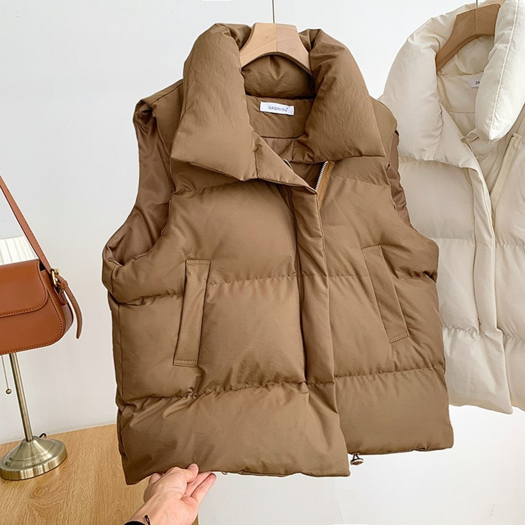NATALIE WOMAN PADDING PUFFER VEST