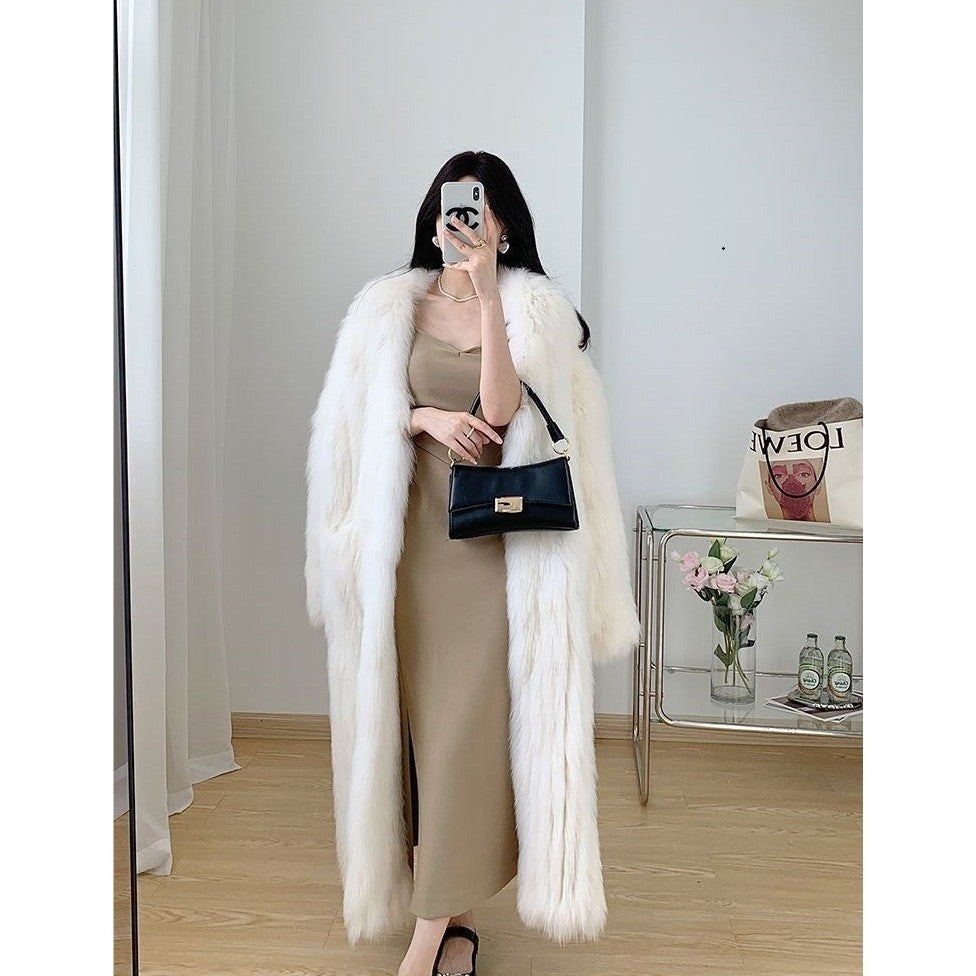 CECILIA WOMAN FURRY COAT