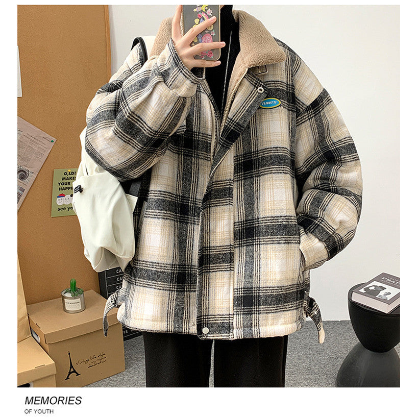 MAN TARTAN JACKET COAT