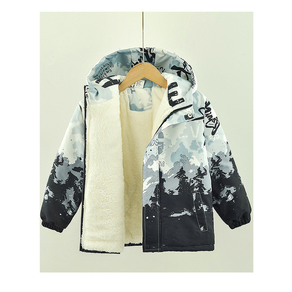 ALASKA - KIDS PADDING COAT JACKET WINDPROOF WATERPROOF