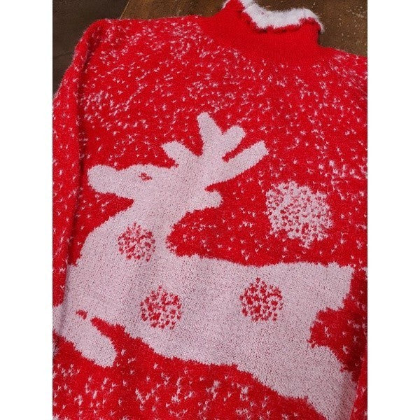 CAROL CHRISTMAS EDITION KNIT SWEATER TOP