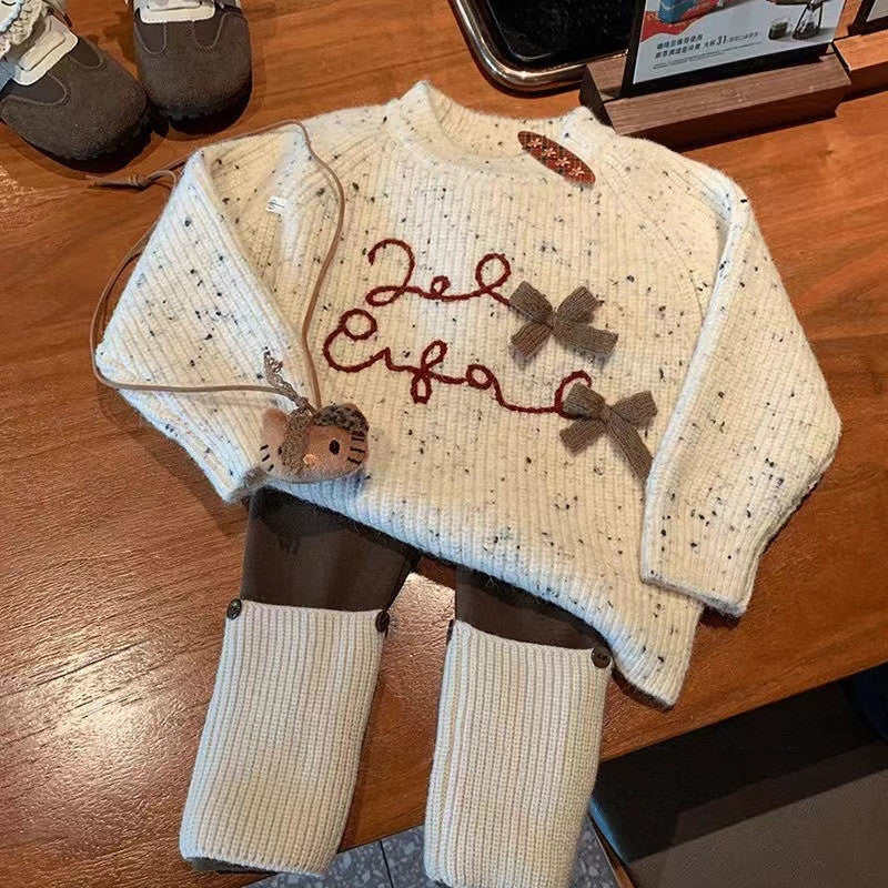JELLY RIBBON -- KIDS SWEATER