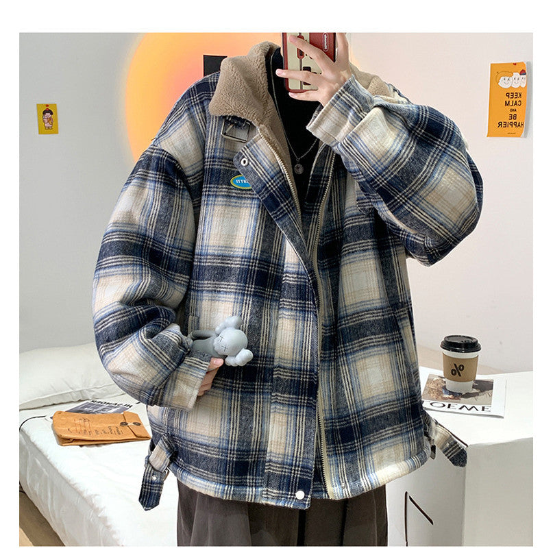 MAN TARTAN JACKET COAT