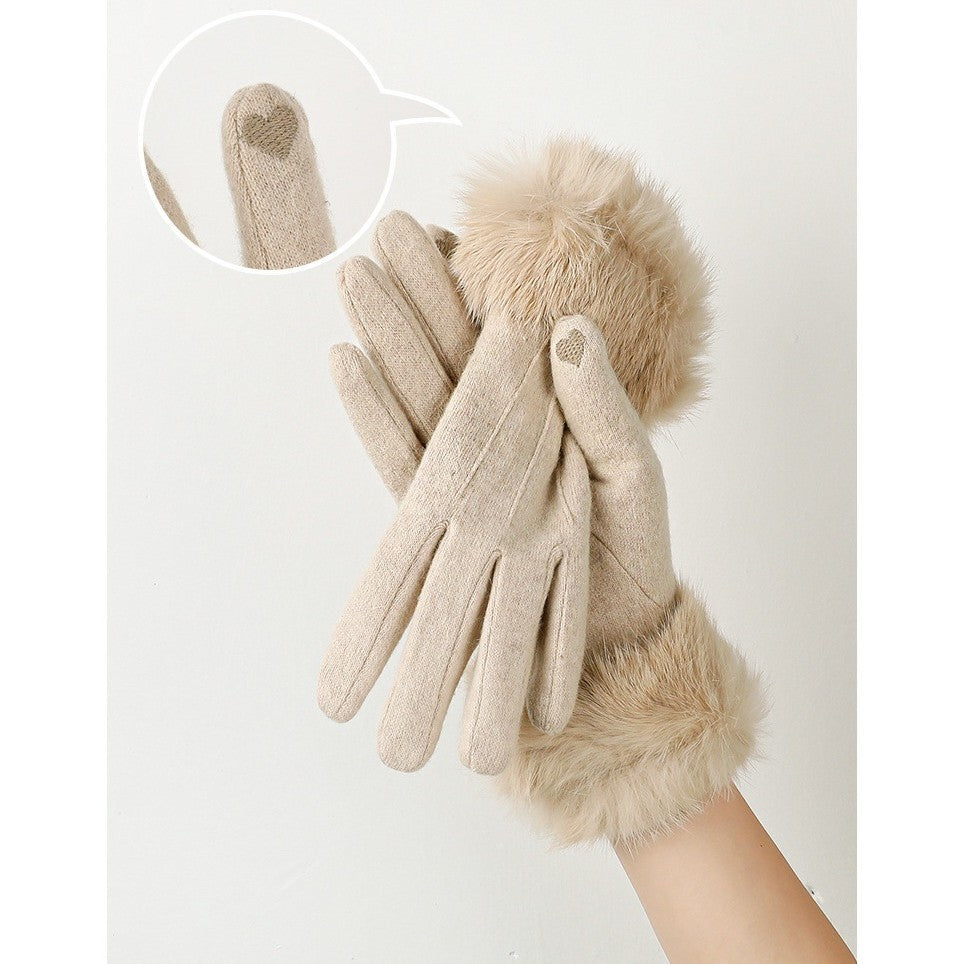 MIMO FUR GLOVES