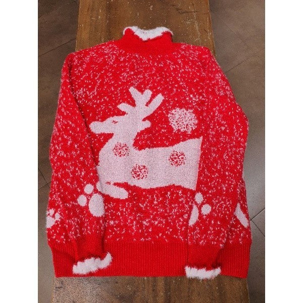 CAROL CHRISTMAS EDITION KNIT SWEATER TOP