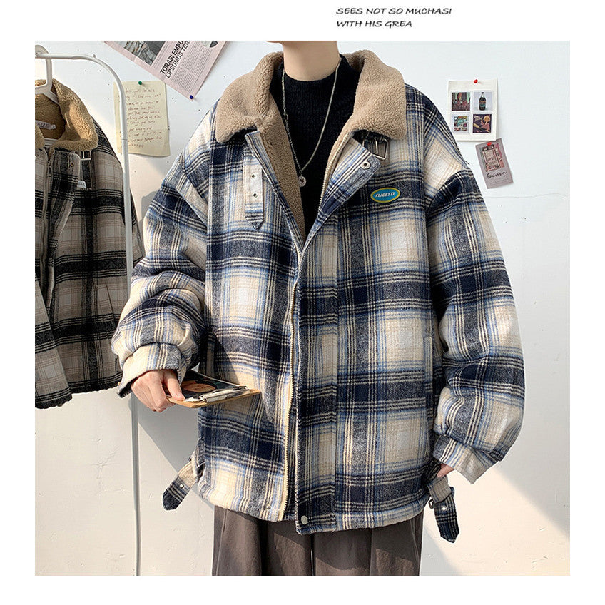 MAN TARTAN JACKET COAT