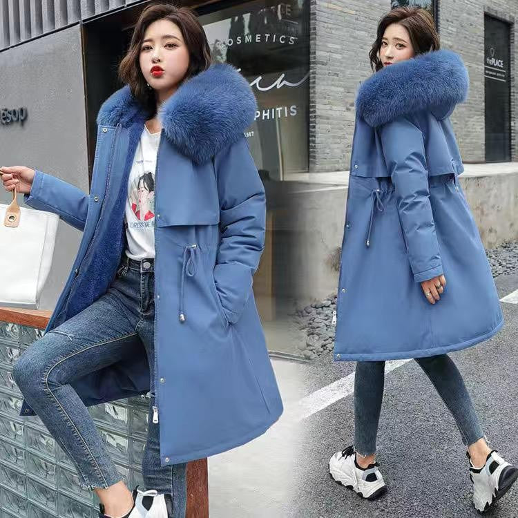 CHELSEA COAT WITH FUR INSIDE