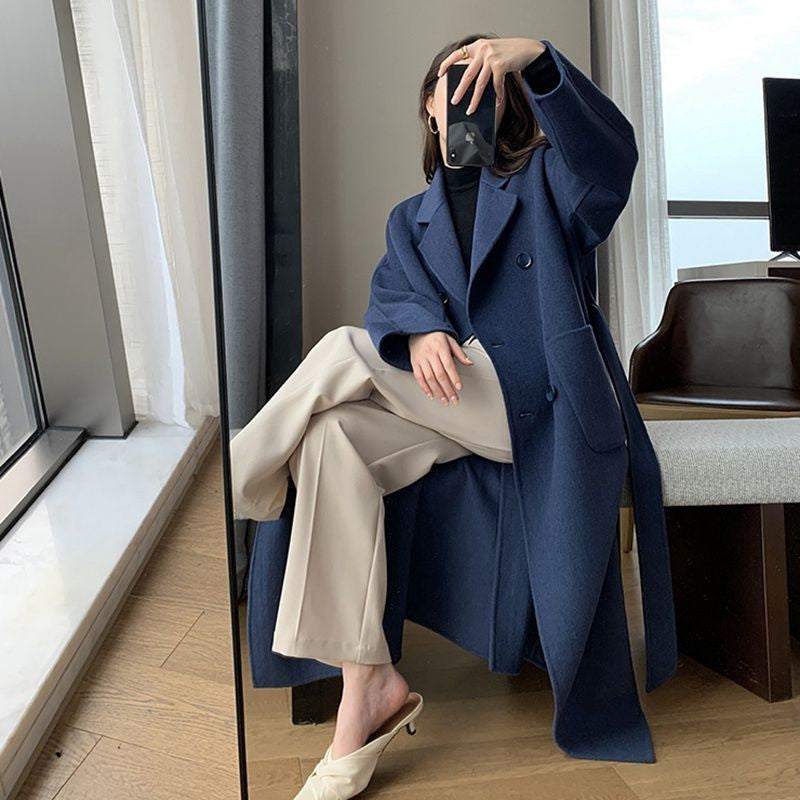 HIKARU WOMAN WOOLEN COAT