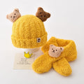 BEARLY SET KIDS BEANIE HAT + SCARF