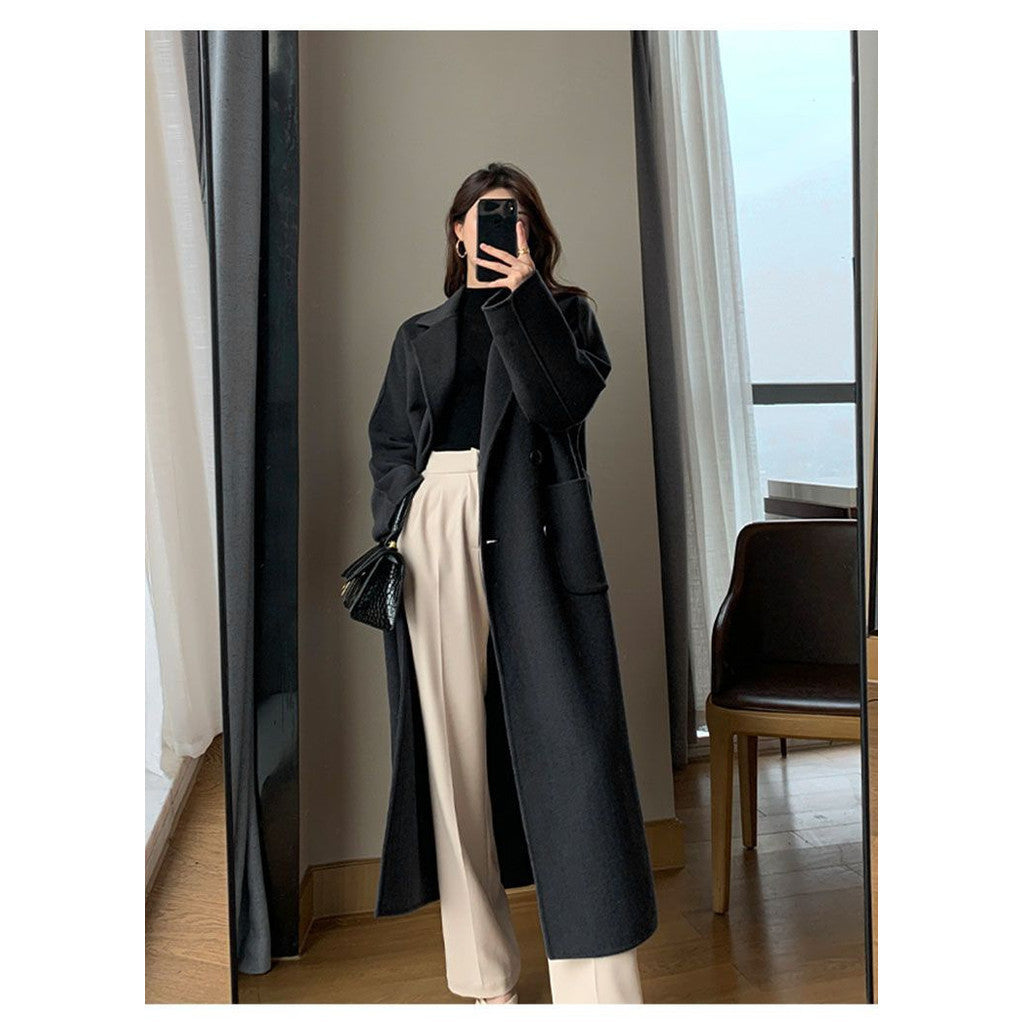 HIKARU WOMAN WOOLEN COAT