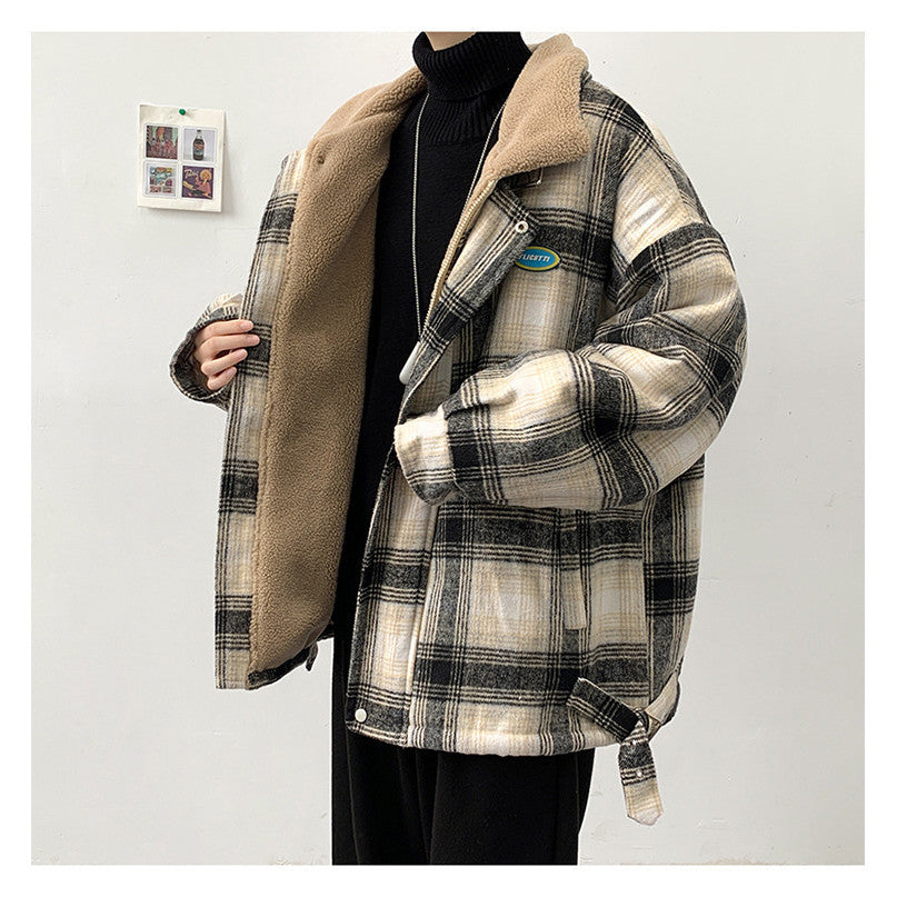 MAN TARTAN JACKET COAT