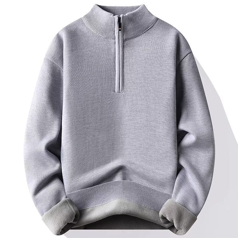RUBEN - MAN THERMAL ZIPPY SWEATER