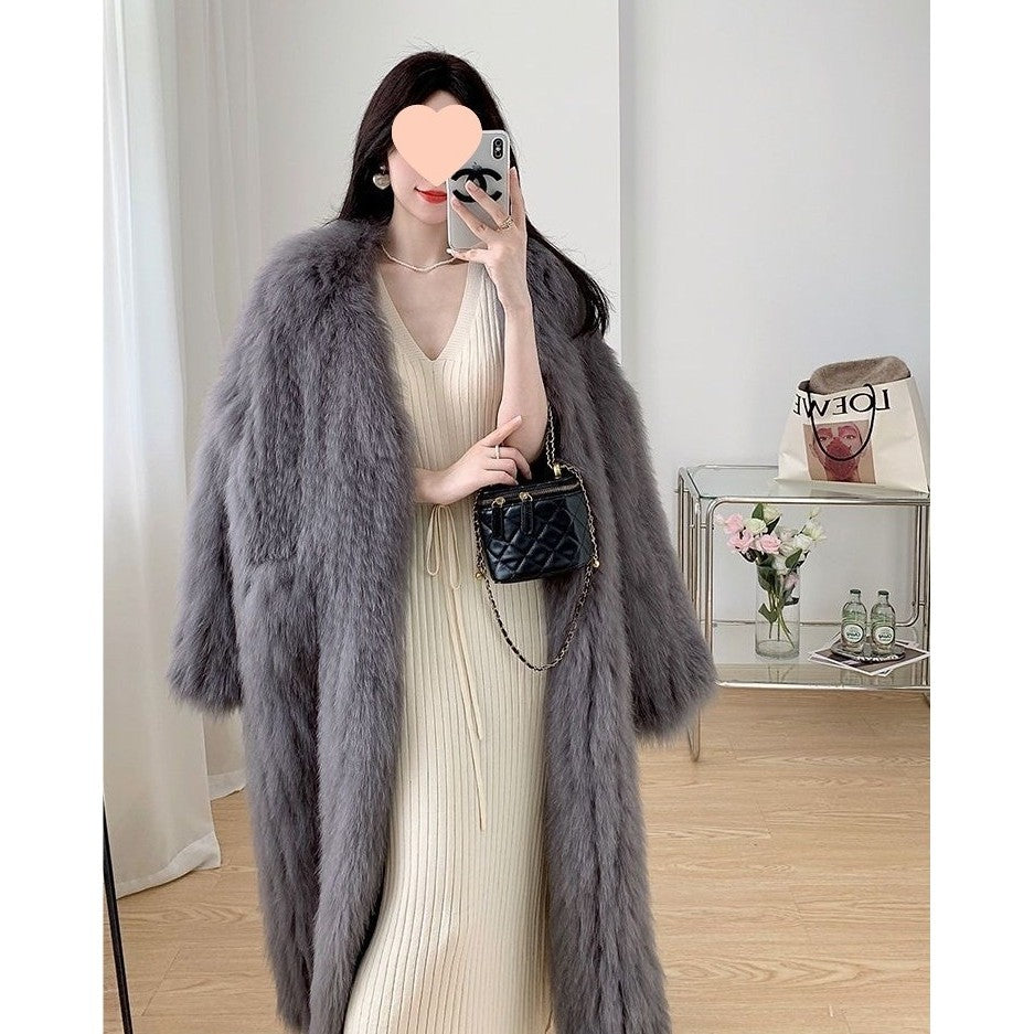 CECILIA WOMAN FURRY COAT