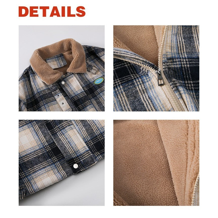 MAN TARTAN JACKET COAT