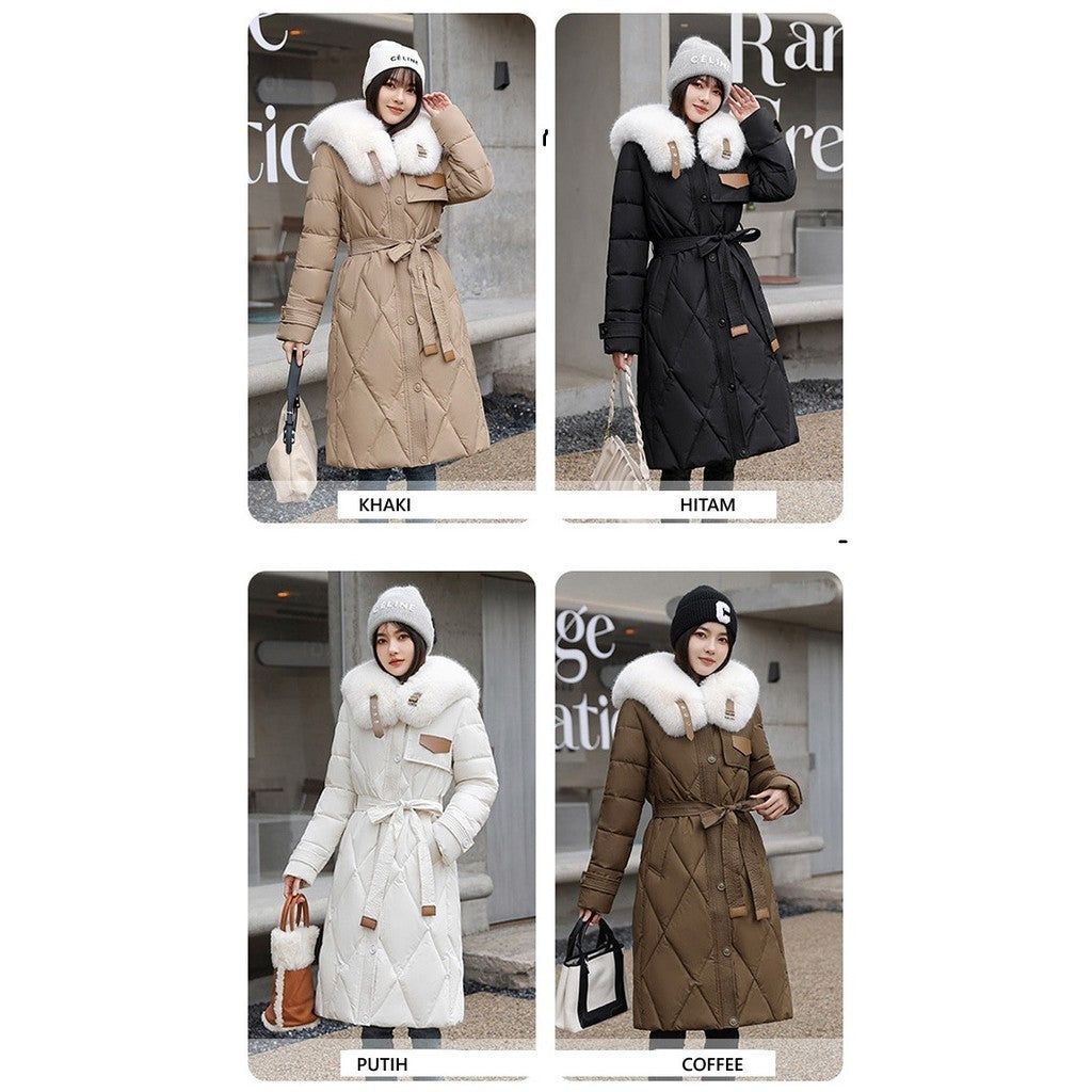 MONTANA WOMAN PADDING PUFFER LONG COAT
