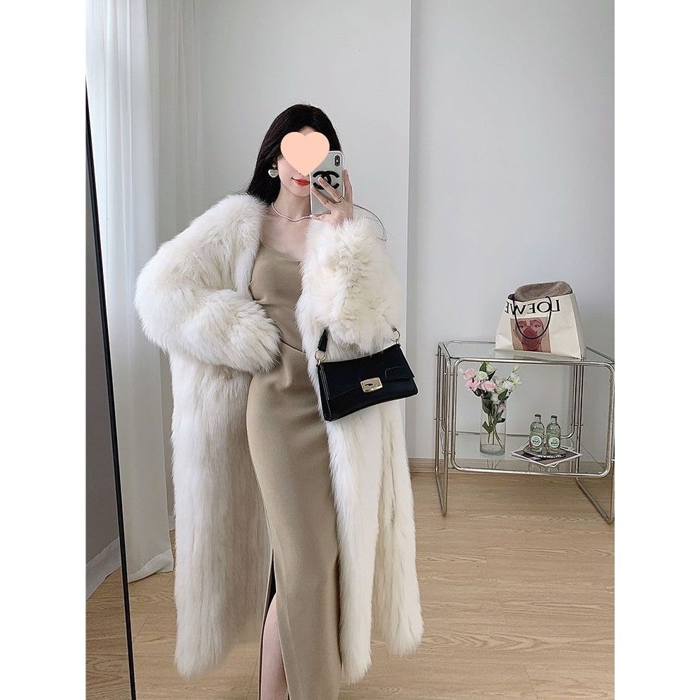 CECILIA WOMAN FURRY COAT