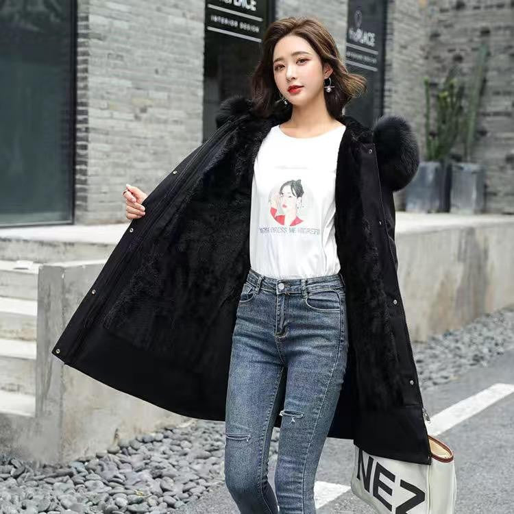 CHELSEA COAT WITH FUR INSIDE