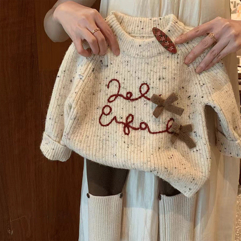 JELLY RIBBON -- KIDS SWEATER