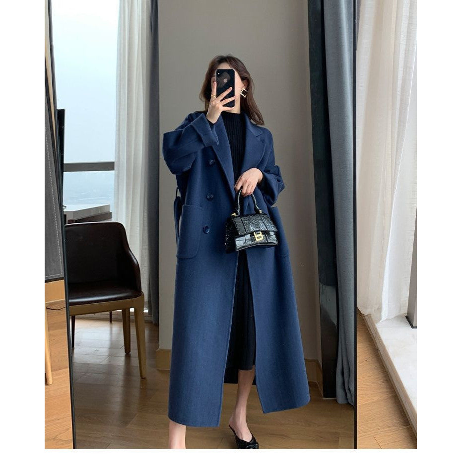 HIKARU WOMAN WOOLEN COAT