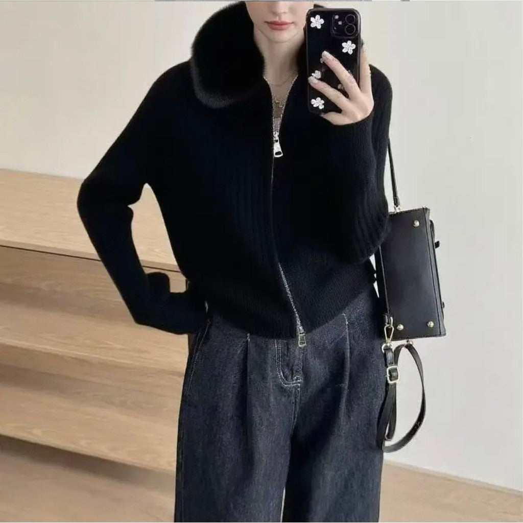 VINCY WOMAN KNIT CARDIGAN