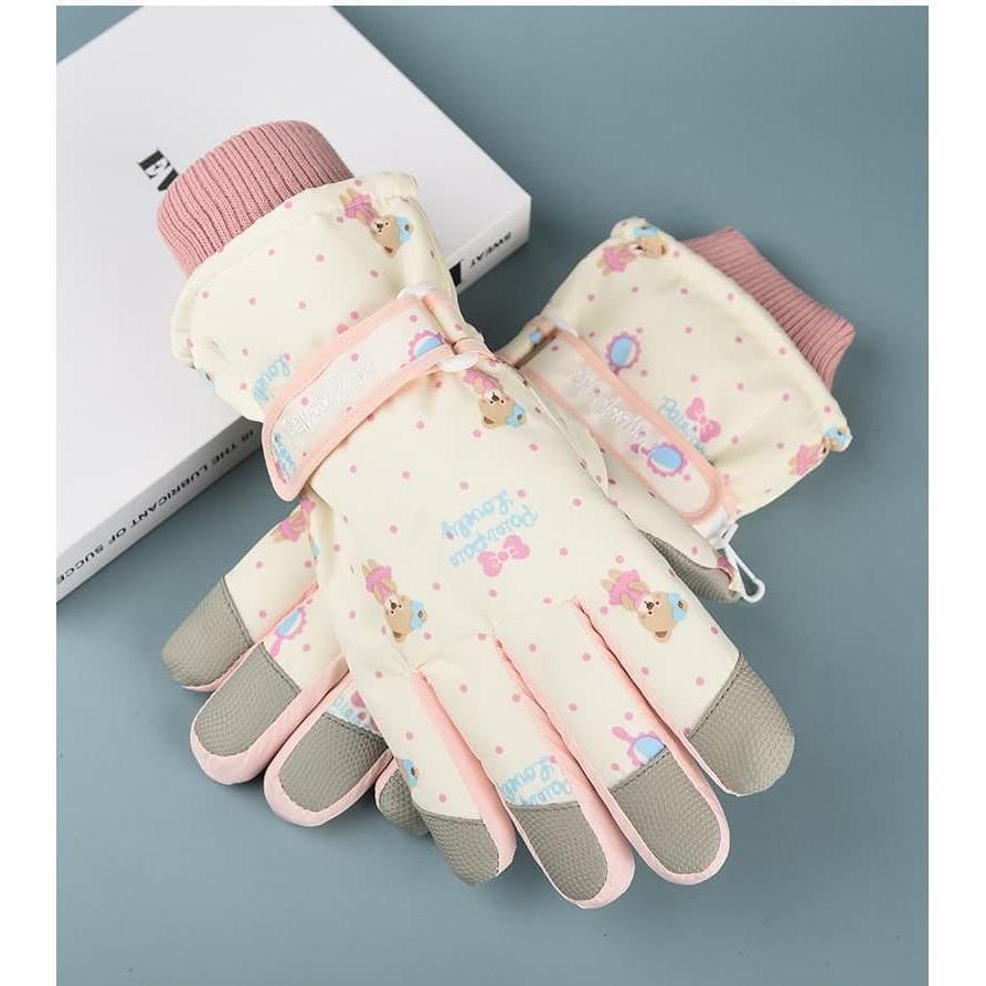 WHITE BEAR SKI SNOW GLOVES THERMAL
